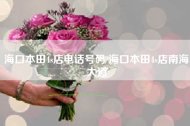 海口本田4s店电话号码/海口本田4s店南海大道