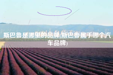 斯巴鲁是哪里的品牌(斯巴鲁属于哪个汽车品牌)