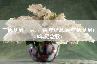 兰博基尼centenario百年纪念版(兰博基尼100年纪念款) 兰博基尼centenario百年纪念版(兰博基尼100年纪念款)