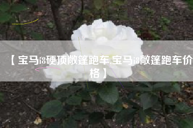 【宝马i8硬顶敞篷跑车,宝马i8敞篷跑车价格】