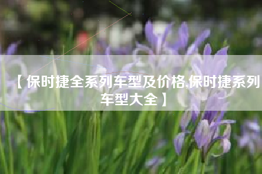 【保时捷全系列车型及价格,保时捷系列车型大全】 【保时捷全系列车型及价格,保时捷系列车型大全】