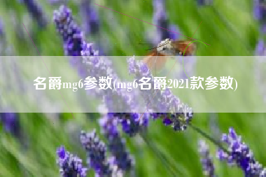 名爵mg6参数(mg6名爵2021款参数)