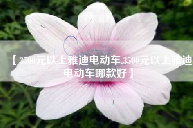 【3500元以上雅迪电动车,3500元以上雅迪电动车哪款好】